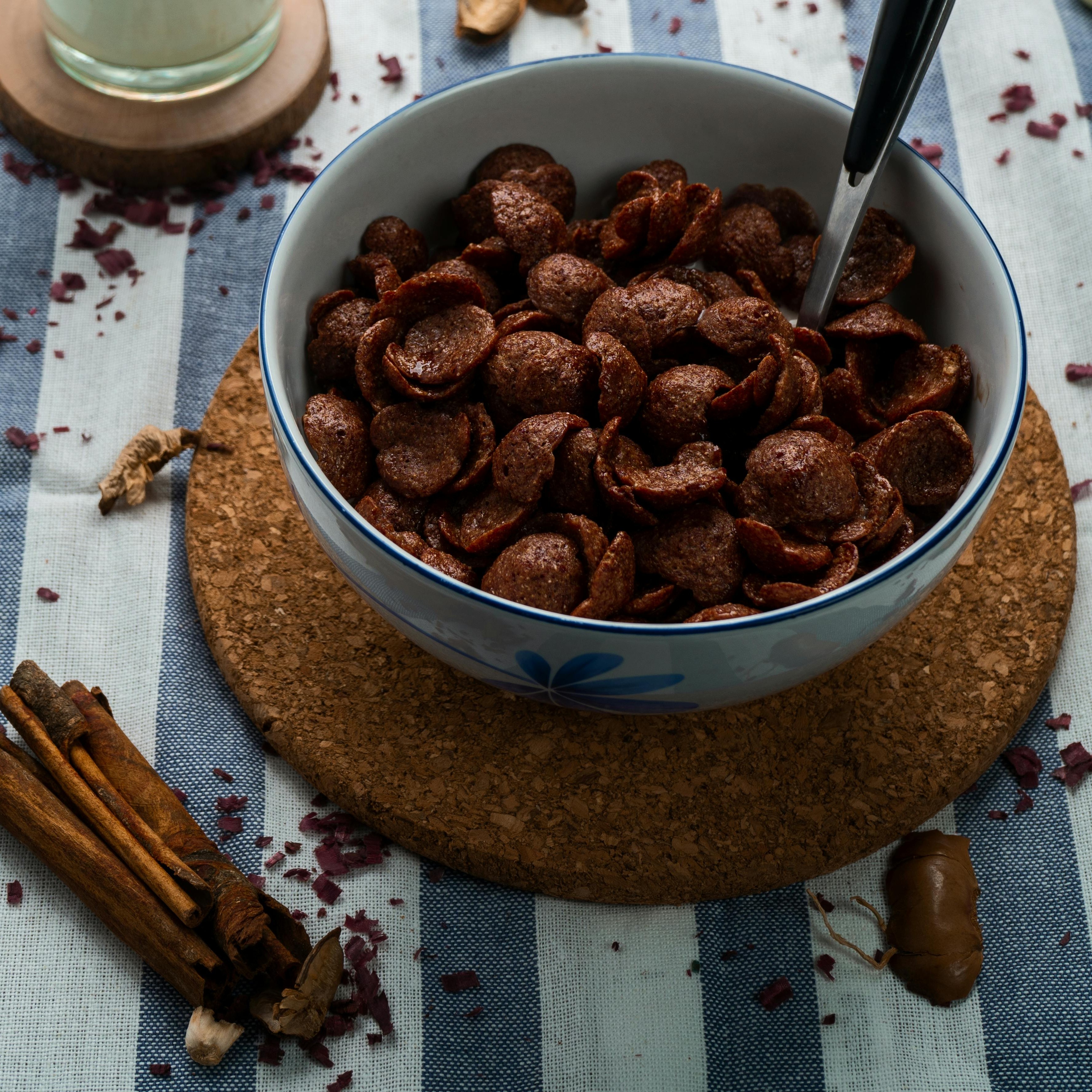 Sunrise Choco Stars cereal box